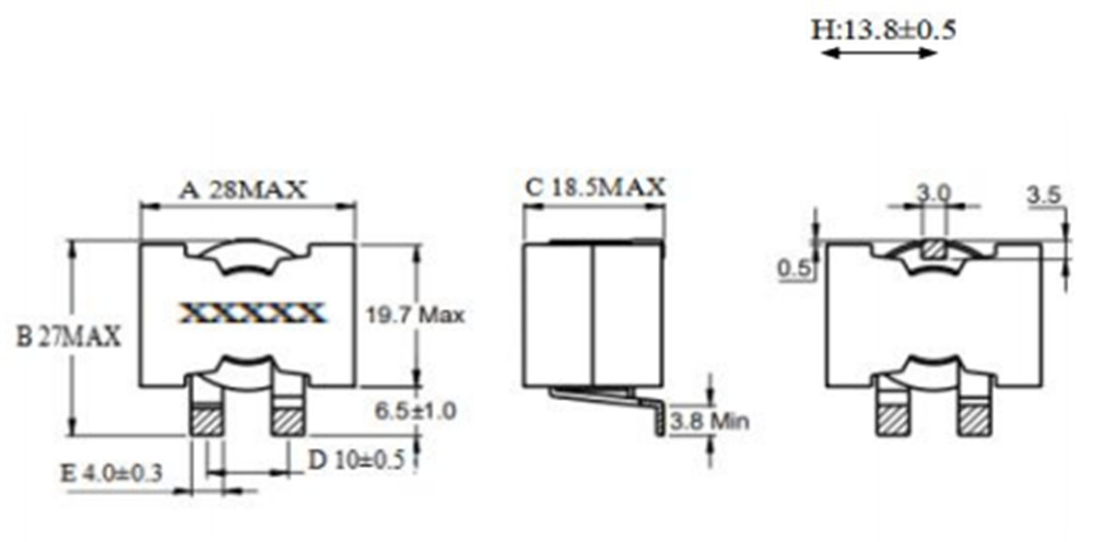 Flat Wire Coil Magnetically Crossover Inductor -01 (3)