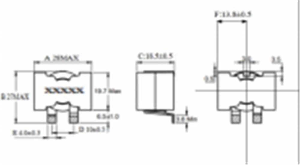 Flat Wire Coil Magnetically Crossover Inductor -01 (4)