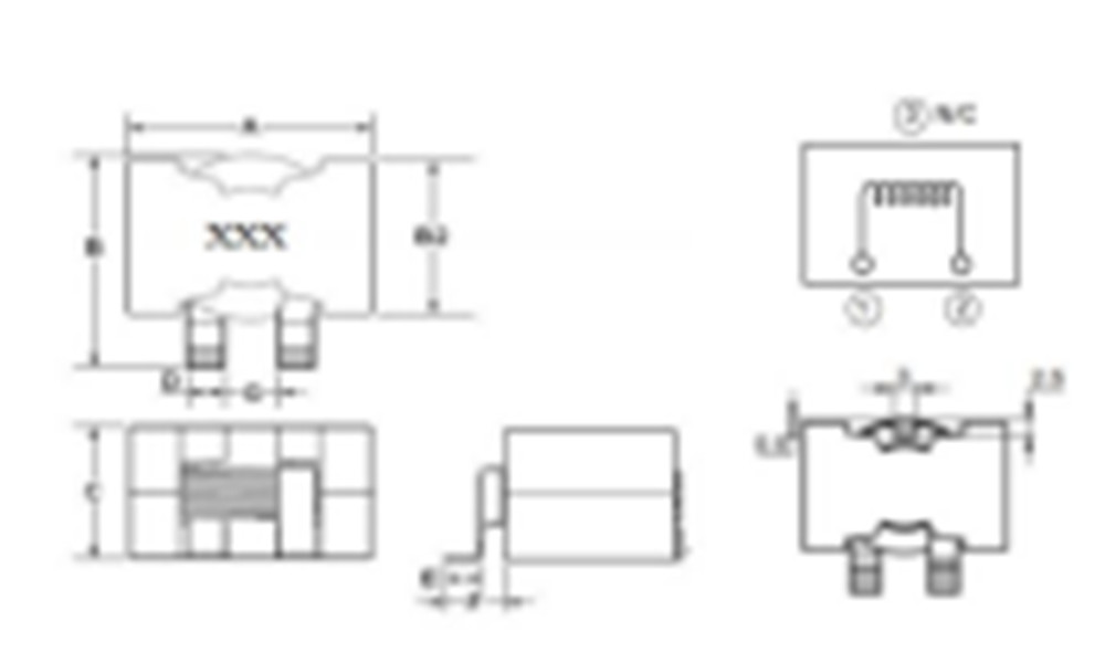 ตัวเหนี่ยวนำไฟฟ้า ขดลวดลวดแบน ตัวเหนี่ยวนำครอสโอเวอร์แบบแม่เหล็ก -01 (4)